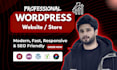 do wordpress website development, wordpress website design or clone website