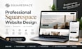 design a professional squarespace website with SEO