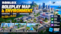build a professional roblox roleplay map, city environment