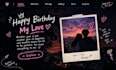 create a personalized birthday website