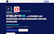 build a modern responsive website with custom animations