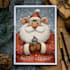design hand drawn illustration christmas cards