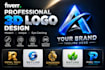 design a 3d logo