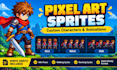 create pixel art sprite sheets and 2d game animations