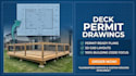 create deck permit drawings and cad deck plans