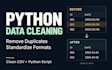 clean process and transform your data using python