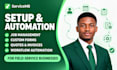 set up and customize your servicem8 job management system