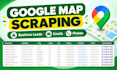 do google maps scraping and local business lead generation