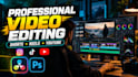 do professional video editing