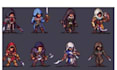 create pixel art characters sprite sheets and pixel art animation