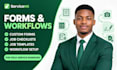create custom servicem8 forms checklists and job workflows