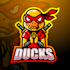 design high quality modern duck logo