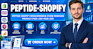 setup peptide shopify woocommerce store redesign product page cro page cro