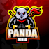 design modern beautiful panda logo