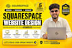 design or redesign a modern squarespace website
