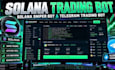 create solana trading bot, solana volume bot, solana crypto bot, memecoin bot,