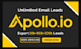 do b2b leads extract data from apollo any industry