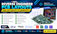 reverse engineer pcb layouts and recreate schematics