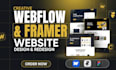 design webflow website, develop webflow website, figma to webflow expert