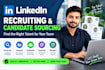 provide linkedin recruiting and candidate sourcing