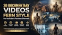 create 3d documentary, fern style and documentary videos