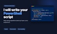 write a powershell script to automate your windows tasks
