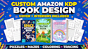 provide book interiors for amazon KDP publishing
