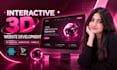 create an interactive 3d website