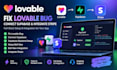 fix lovable bug, connect supabase backend, setup bolt new, and integrate stripe