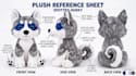 design custom plush reference sheet character concept tech pack stuffed animal