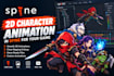 create smooth 2d character animation in spine for your game