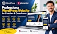 develop a custom wordpress website for coaches and consultants using elementor