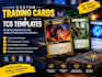 design custom trading cards and tcg templates