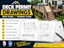 create deck permit for your city approval