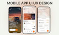 create mobile app UI screens and figma prototype