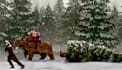 create whimsical holiday creature and christmas monster art