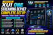 do best iptv server xtream ui xui one, restream service, api, ssl, epg con