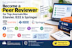 help you become peer reviewer in elsevier, ieee, springer journal