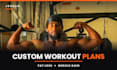 create a custom workout plan and meal plan for fat loss