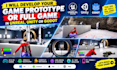 develop 2d, 3d, mobile, PC and web games in unity or unreal engine