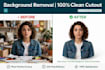 remove background from images and make them hd transparent