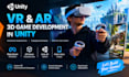 do VR and ar 3d games development in unity for meta quest and mobile