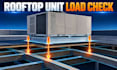 assess rooftop hvac equipment load capacity