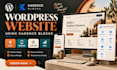 build wordpress website with kadence blocks