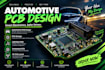 design automotive pcb, ecu design, can bus pcb, embedded pcb, rf pcb layout