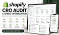 do shopify cro audit speed, mobile usability, apps and theme performance issues
