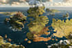 fantasy map illustration for map