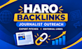 build quality haro backlinks with expert pitches