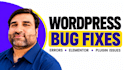 fix wordpress bugs, errors, and website issues