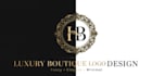 design luxury shoe brand boutique lettermark logo
